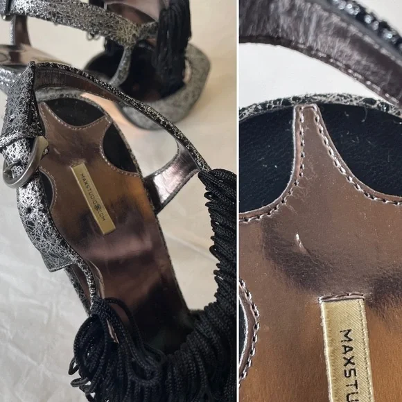 Max Studio Xcess Fringe Heels - Picture 9 of 16